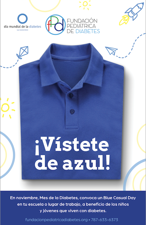 Vístete de azul